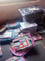 School stationery distribution at Badwalwadi